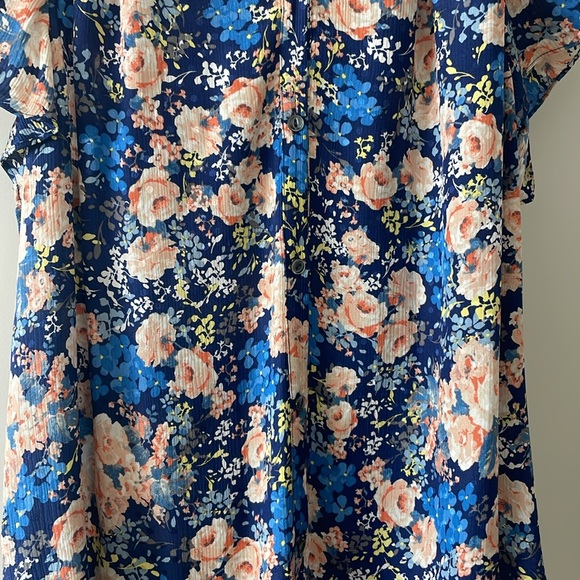 Rebecca Taylor Silk Button-Up Blouse - Picture 4 of 4